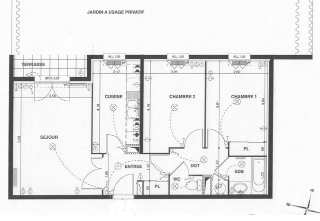 Afficher la photo en grand Appartement F3 à vendre - 3 pièces - 62.68 m2 - ST JEAN DE BRAYE - 45 - CENTRE - Century 21 Premium