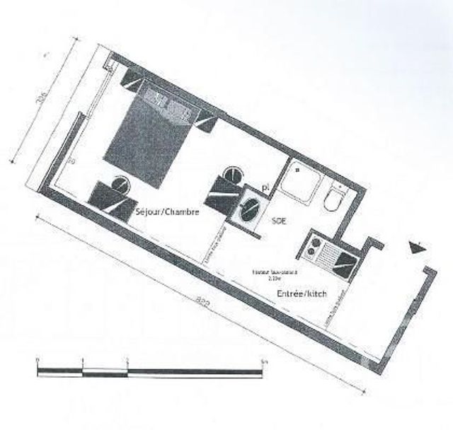 Afficher la photo en grand Appartement F1 à vendre - 1 pièce - 22.15 m2 - ORLEANS - 45 - CENTRE - Century 21 Premium