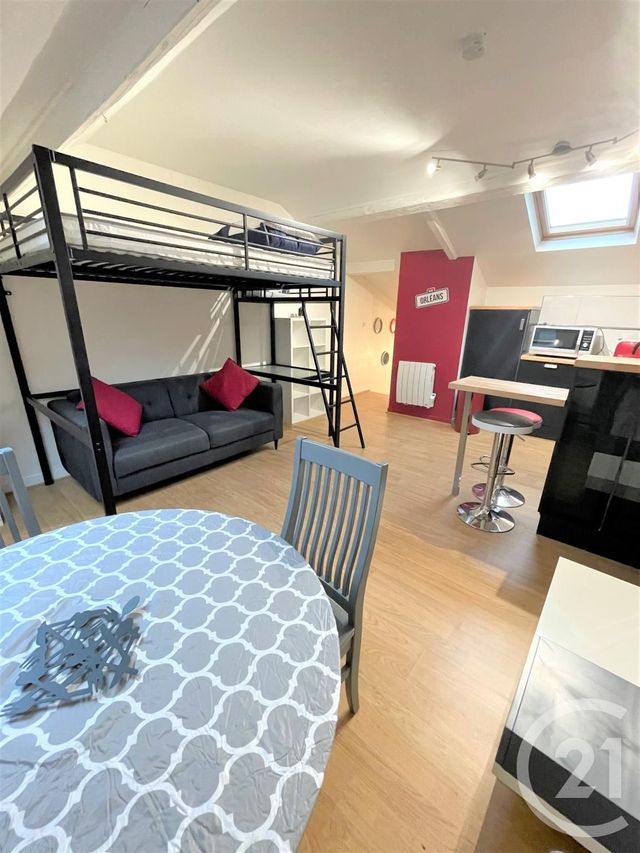 Appartement F1 à louer - 1 pièce - 24 m2 - Orleans - 45 - CENTRE